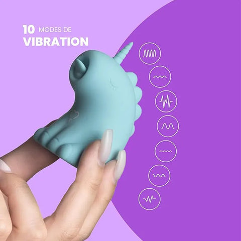 Mini Unicorn Suction Vibrator