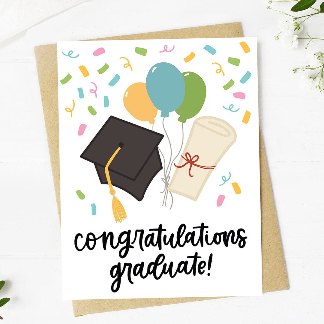  Congratulations graduate! Graduation Celebration Card、mySite、elrpsem3k