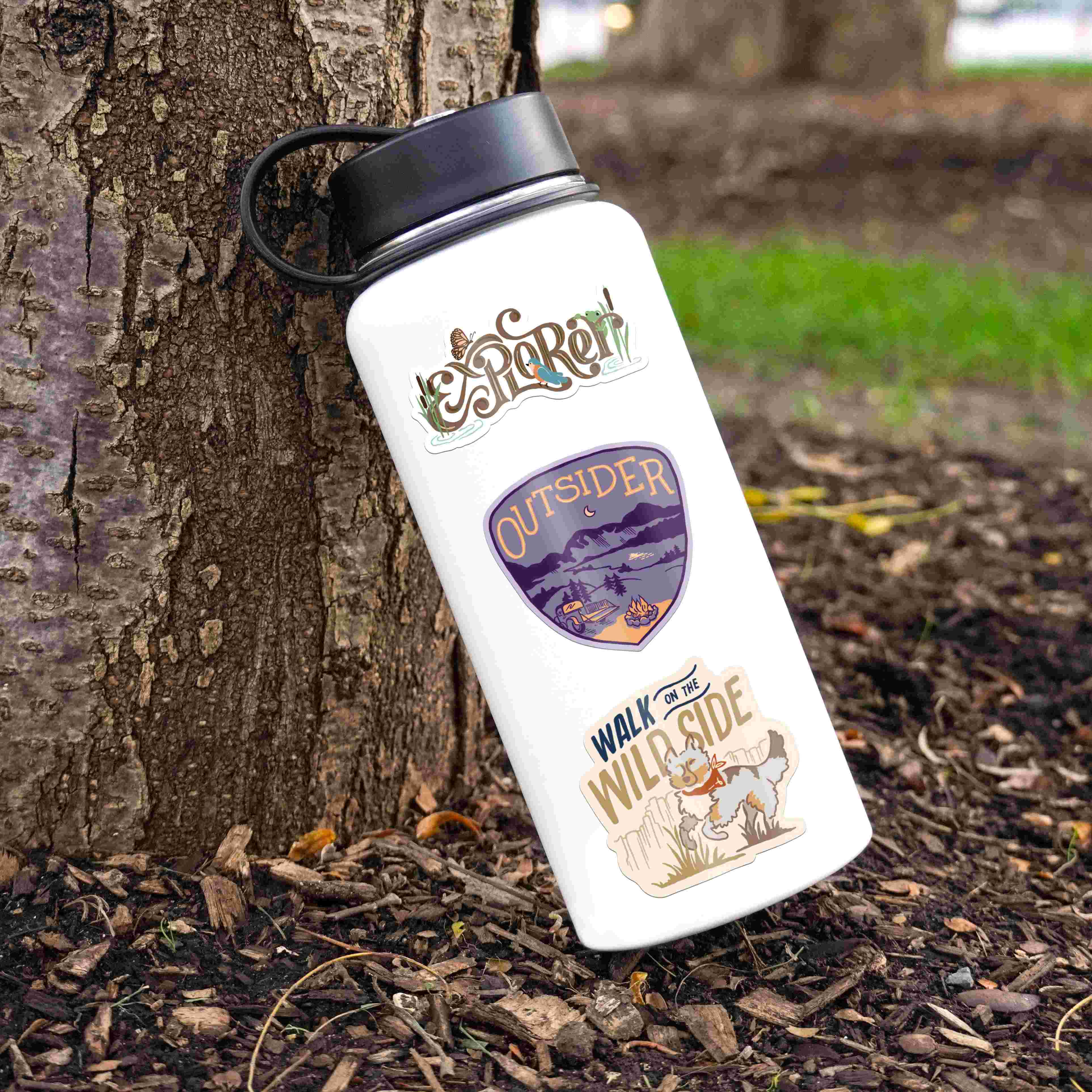  Nature Explorer Sticker 6 Pack、mySite、ghnorth