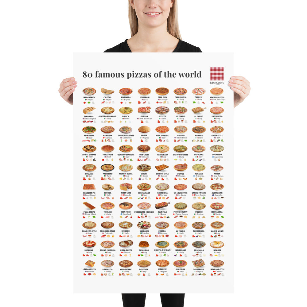 80 famous pizzas of the world (in)、mySite、camillekostekn
