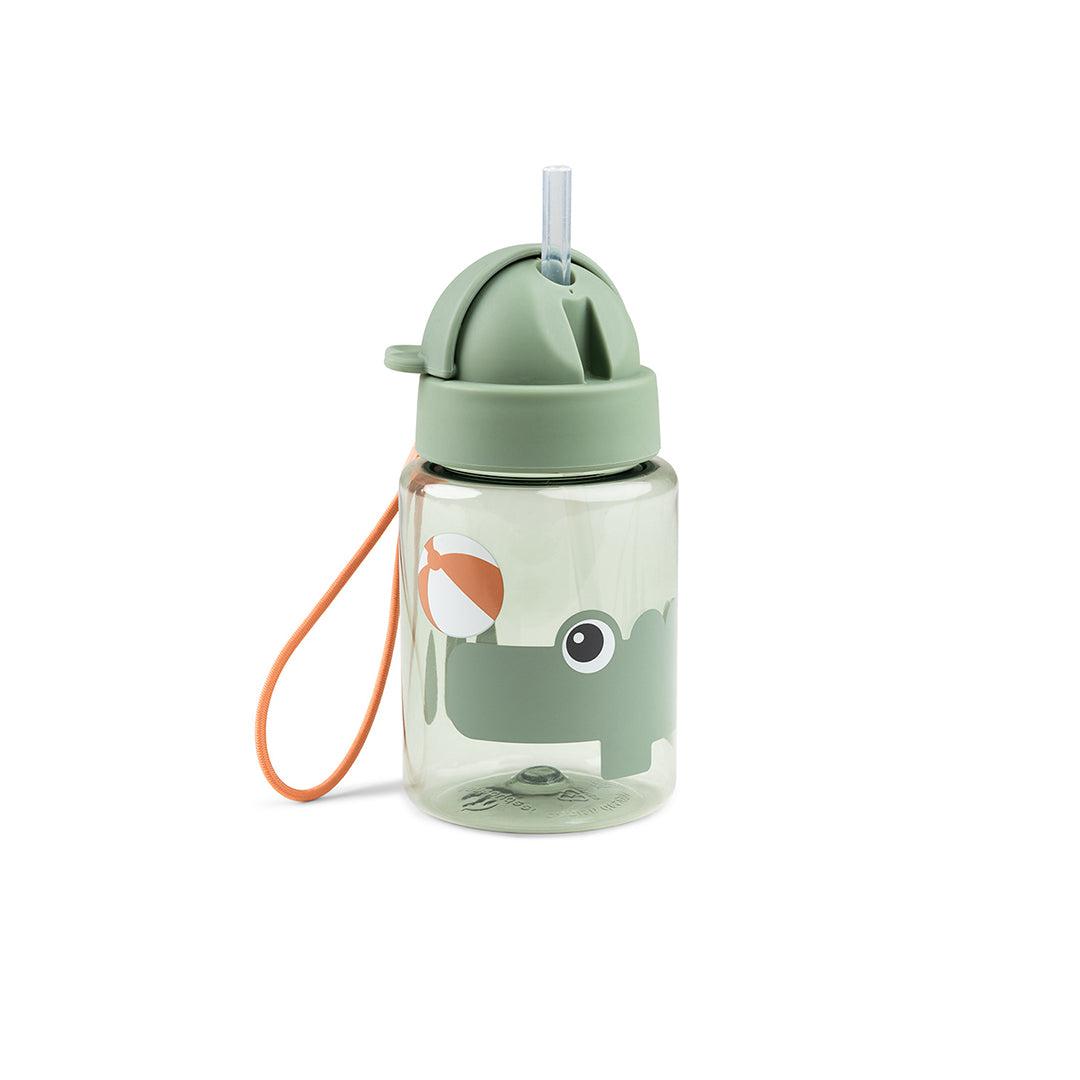  Done by Deer Straw Bottle - Green - Croco、mySite、merchandisen