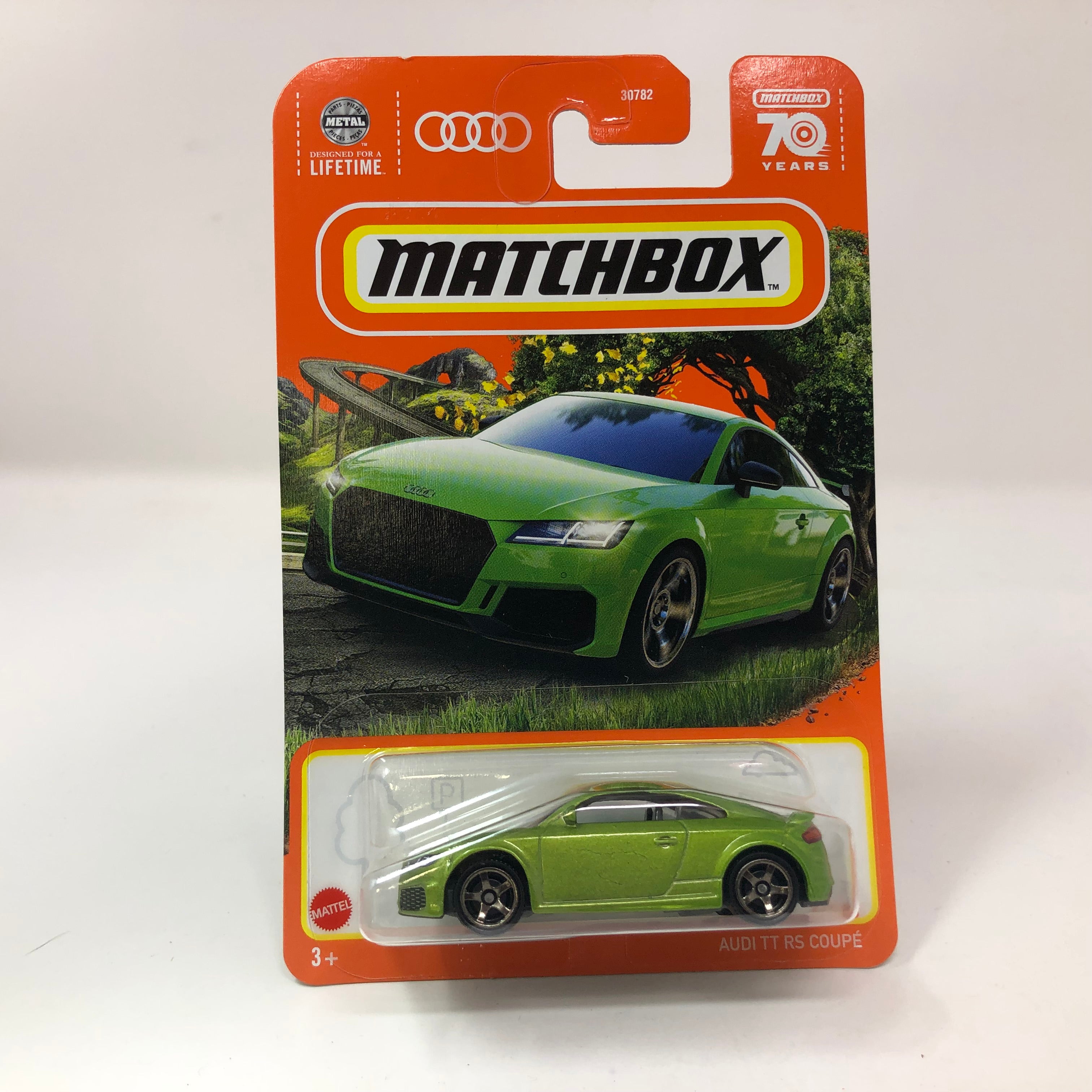 Audi TT RS Coupe #2 * Green * 2023 Matchbox Case u、mySite、hgirdovlk
