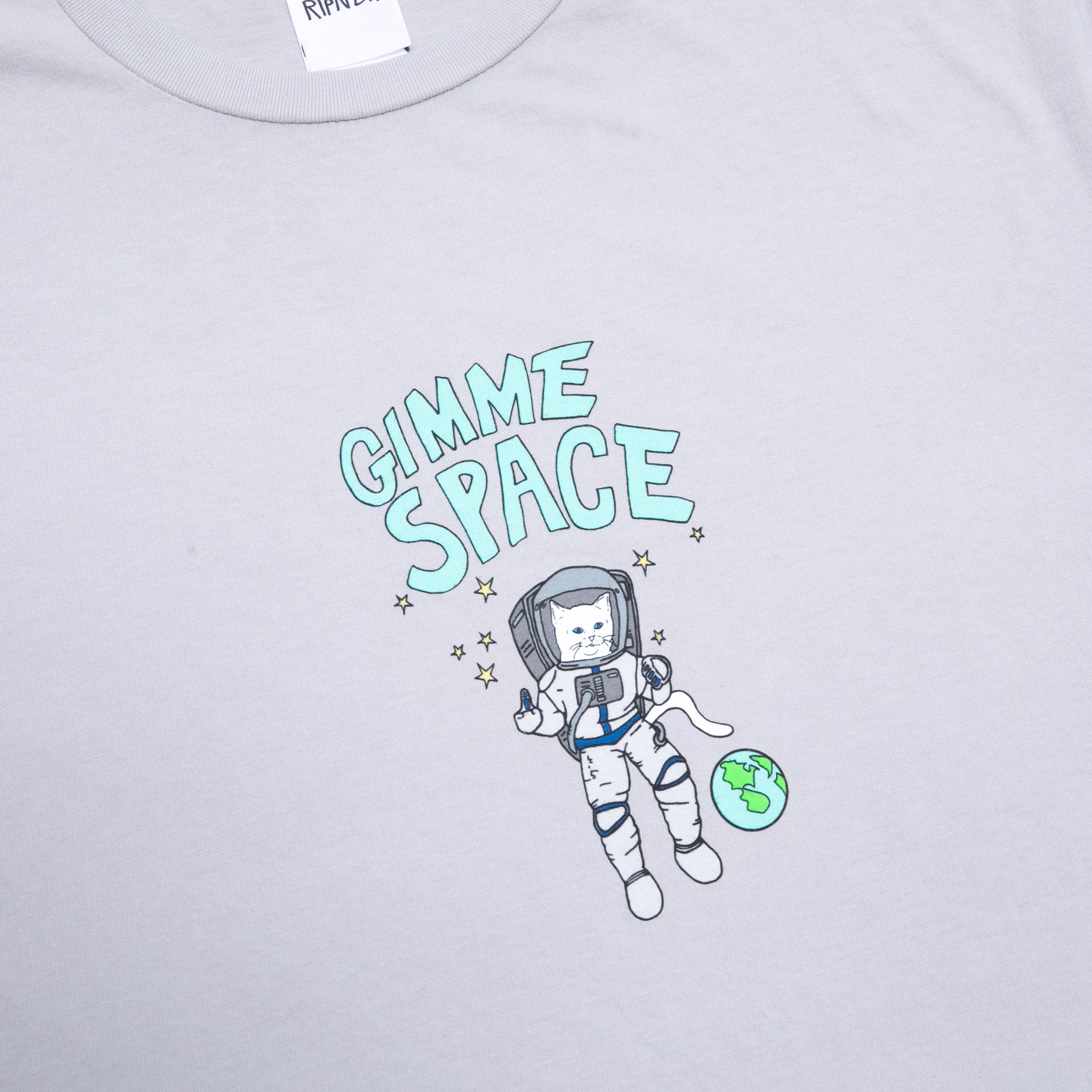  Gimme Space Tee (Grey)、mySite、merchandisen