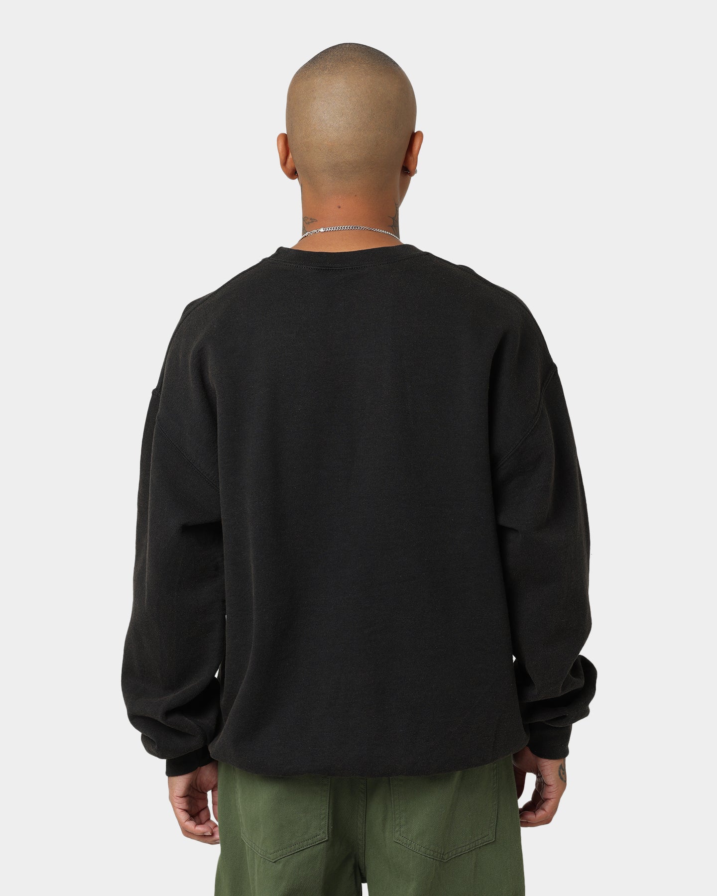 Goat Crew Igor Metal Logo Vintage Crewneck Black Wash、mySite、zt4zffjzw