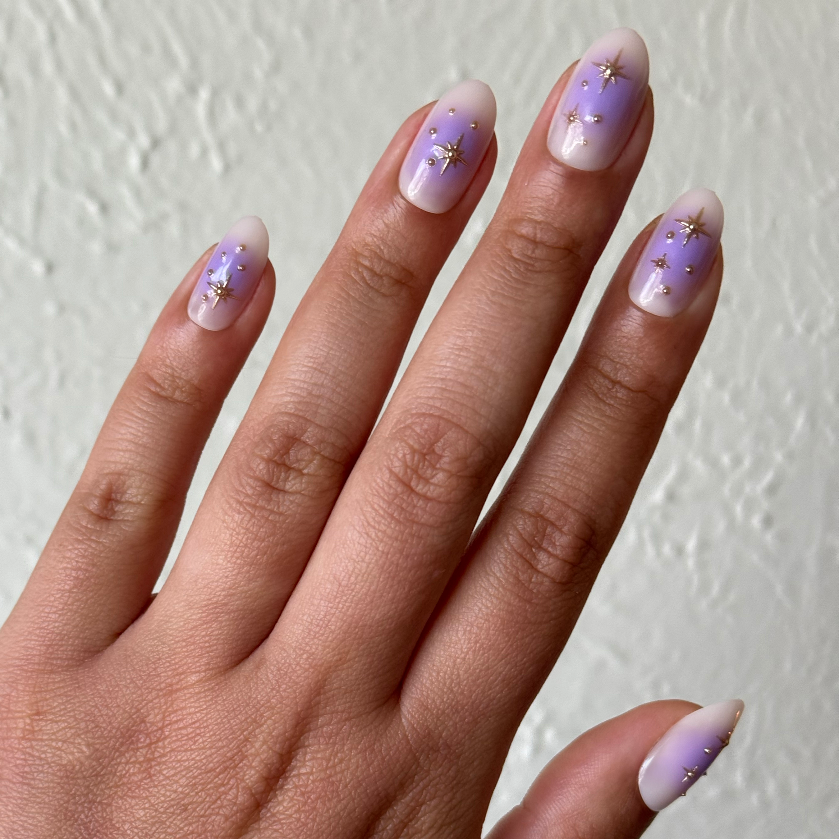 Sparkle Aura Mixed Pack - Press-On | Medium | Oval、mySite、solidvoid