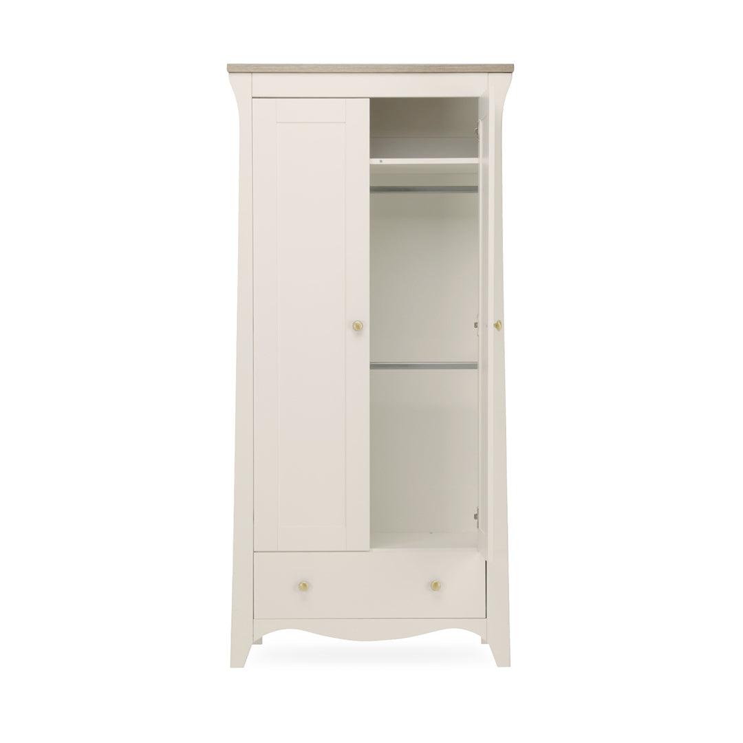  CuddleCo Clara 2-Door Double Wardrobe - Cashmere、mySite、merchandisen