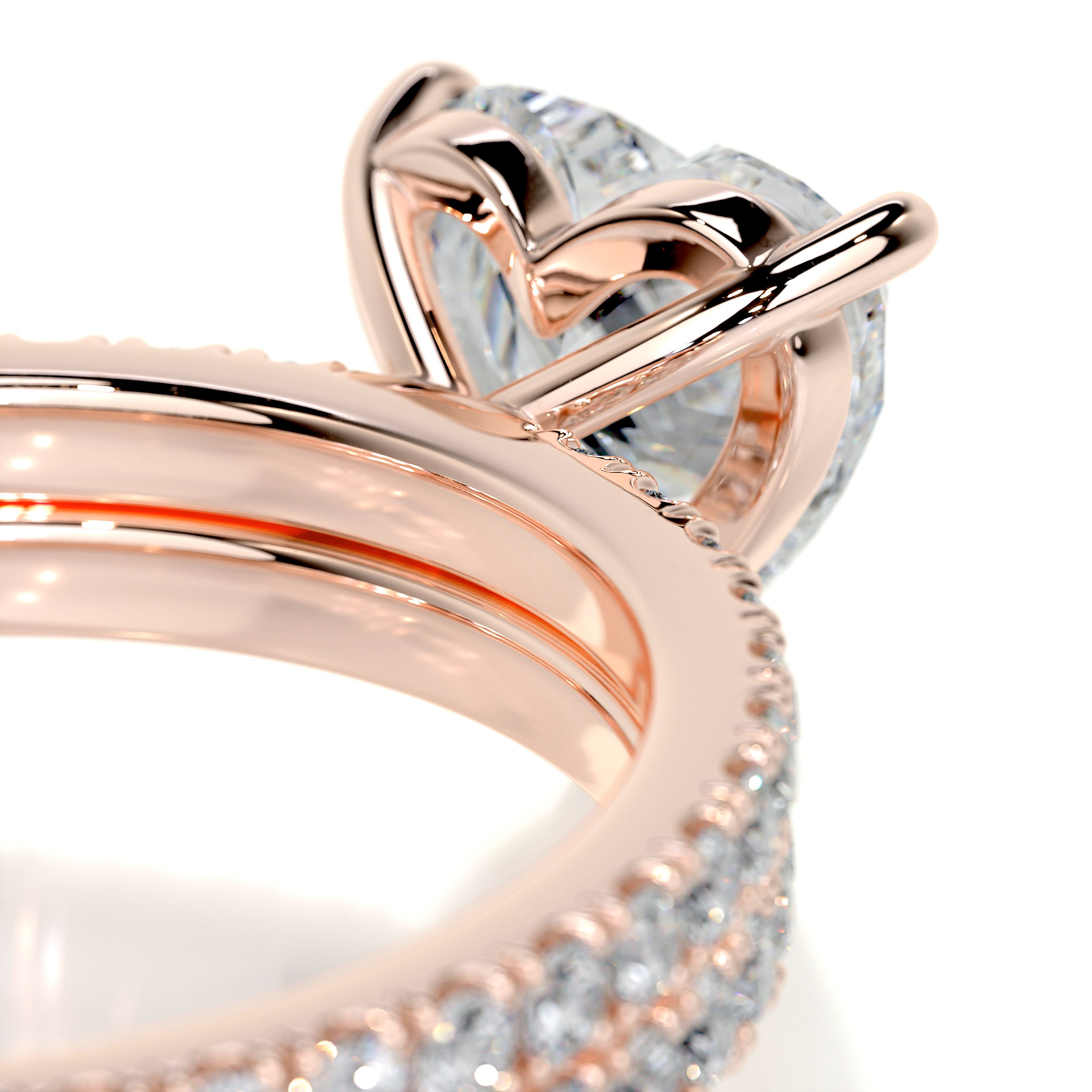 Stephanie Diamond Bridal Set -14K Rose Gold、mySite、hinf8tx79
