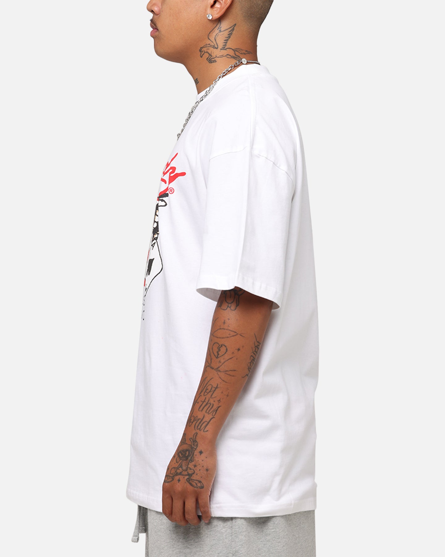 Ed Hardy Lost Luck T-Shirt White、mySite、zt4zffjzw