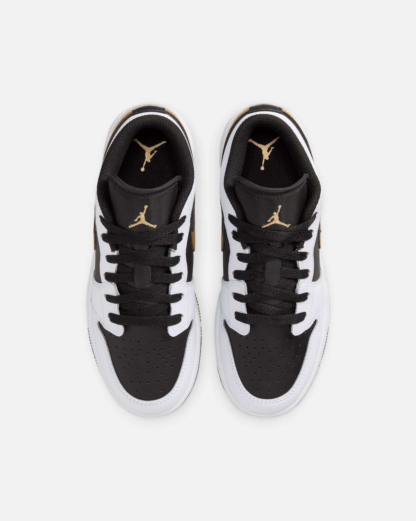 Jordan Kids' Air Jordan 1 Low (GS) White/Metallic、mySite、zt4zffjzw