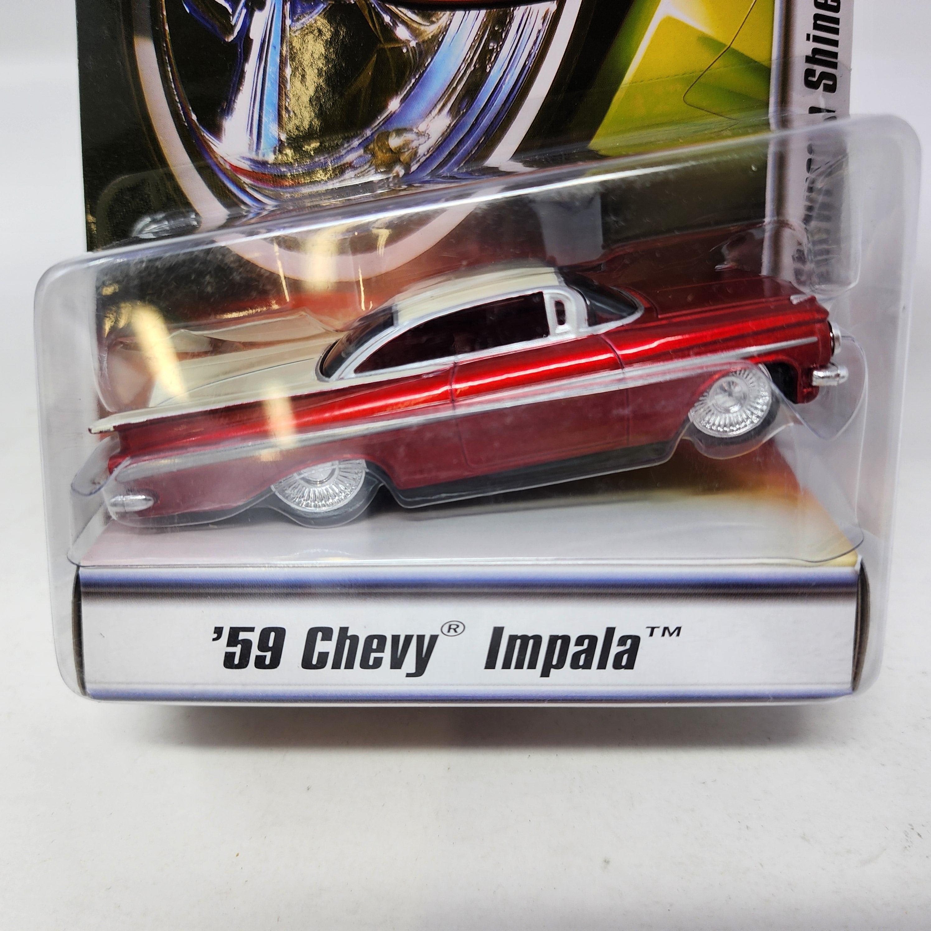 '59 chevy Impala * Red * Hot Wheels Custom Classics * 1:50 Scale、mySite、hgirdovlk
