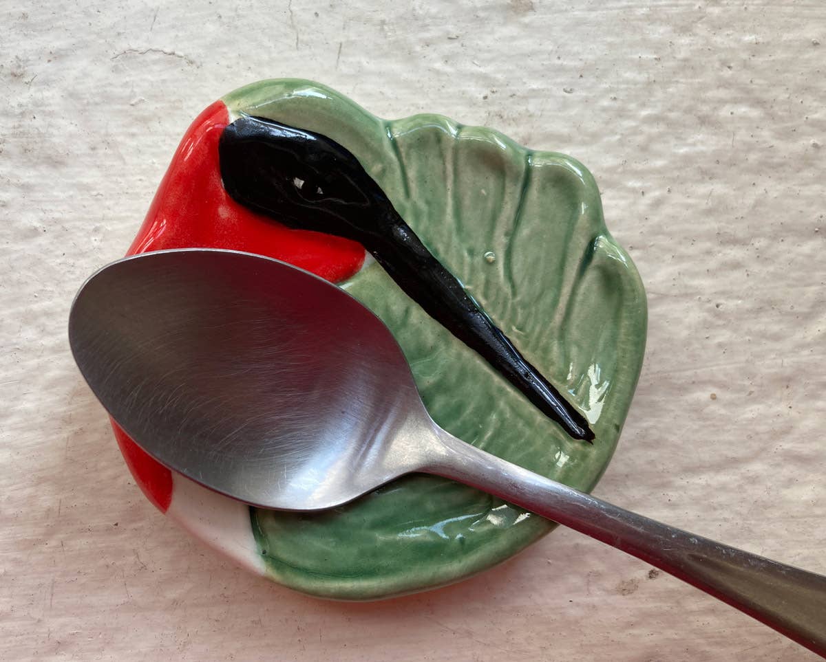 Hummingbird Trinket Dish, Spoonrest or Tea Bag Holder-Handmade in the USA、mySite、g9winljtr