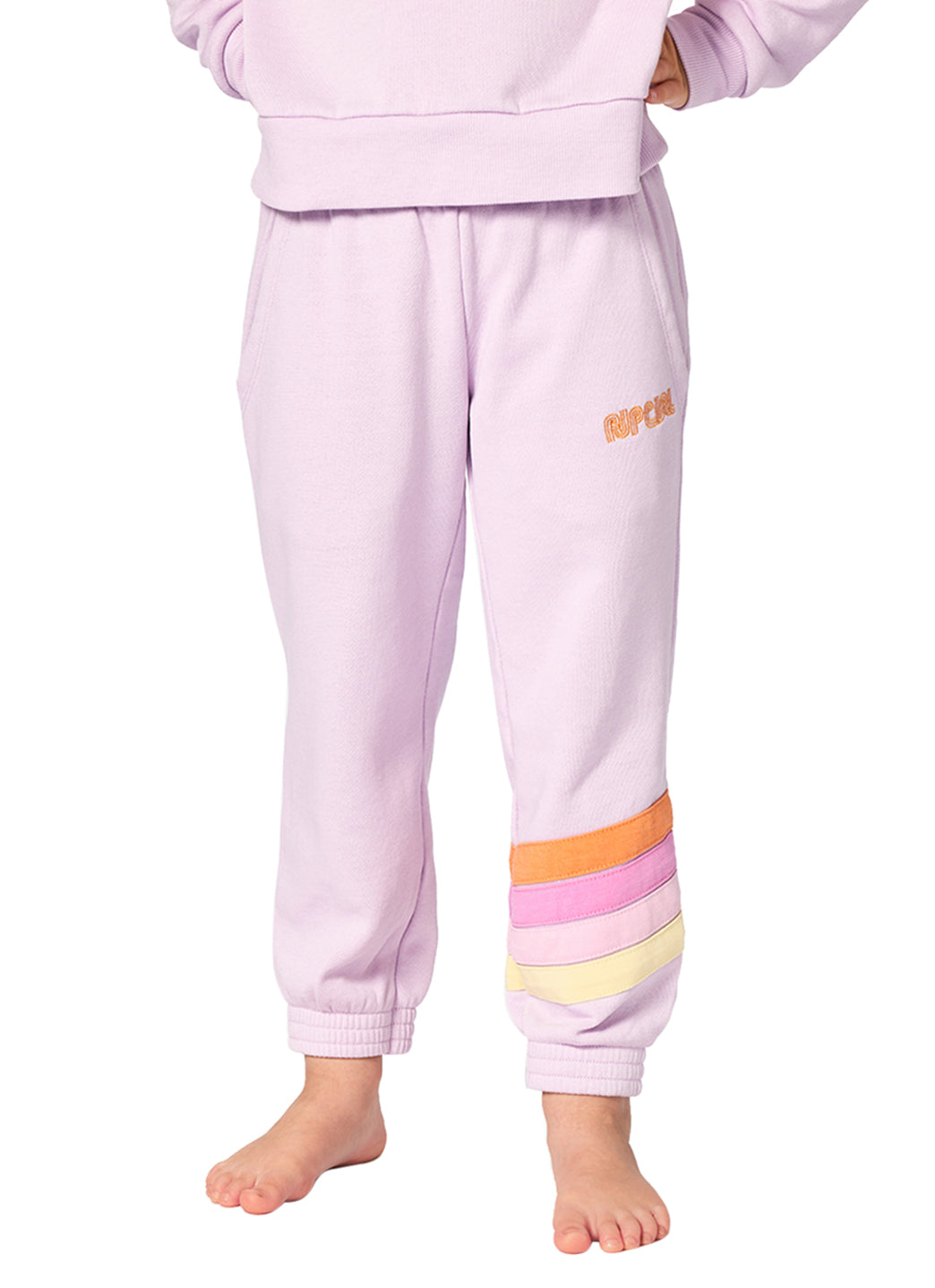 Rip Curl Girls' Surf Revival Track Sweat Pant (Toddler, Little Kid)、mySite、noshort