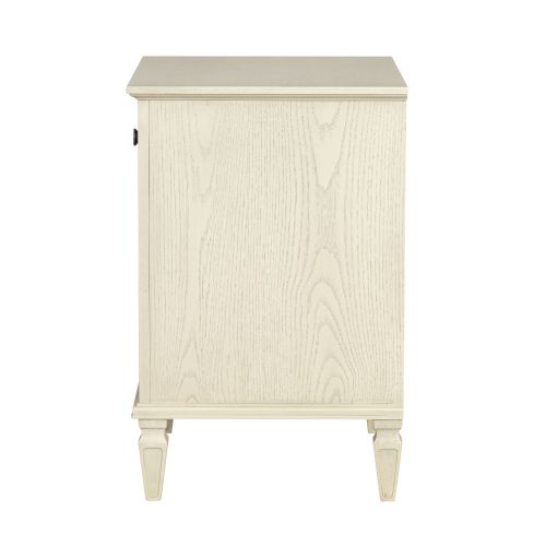 Victoria Bedside Table Reclaimed Grey、、eastwooduniform