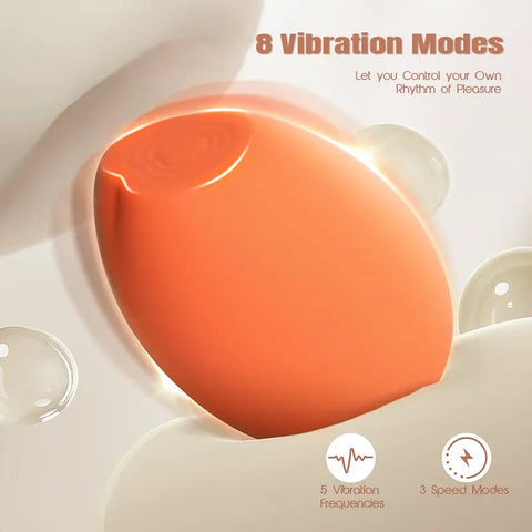 Mini Silicone Nipple Clit Vibrator