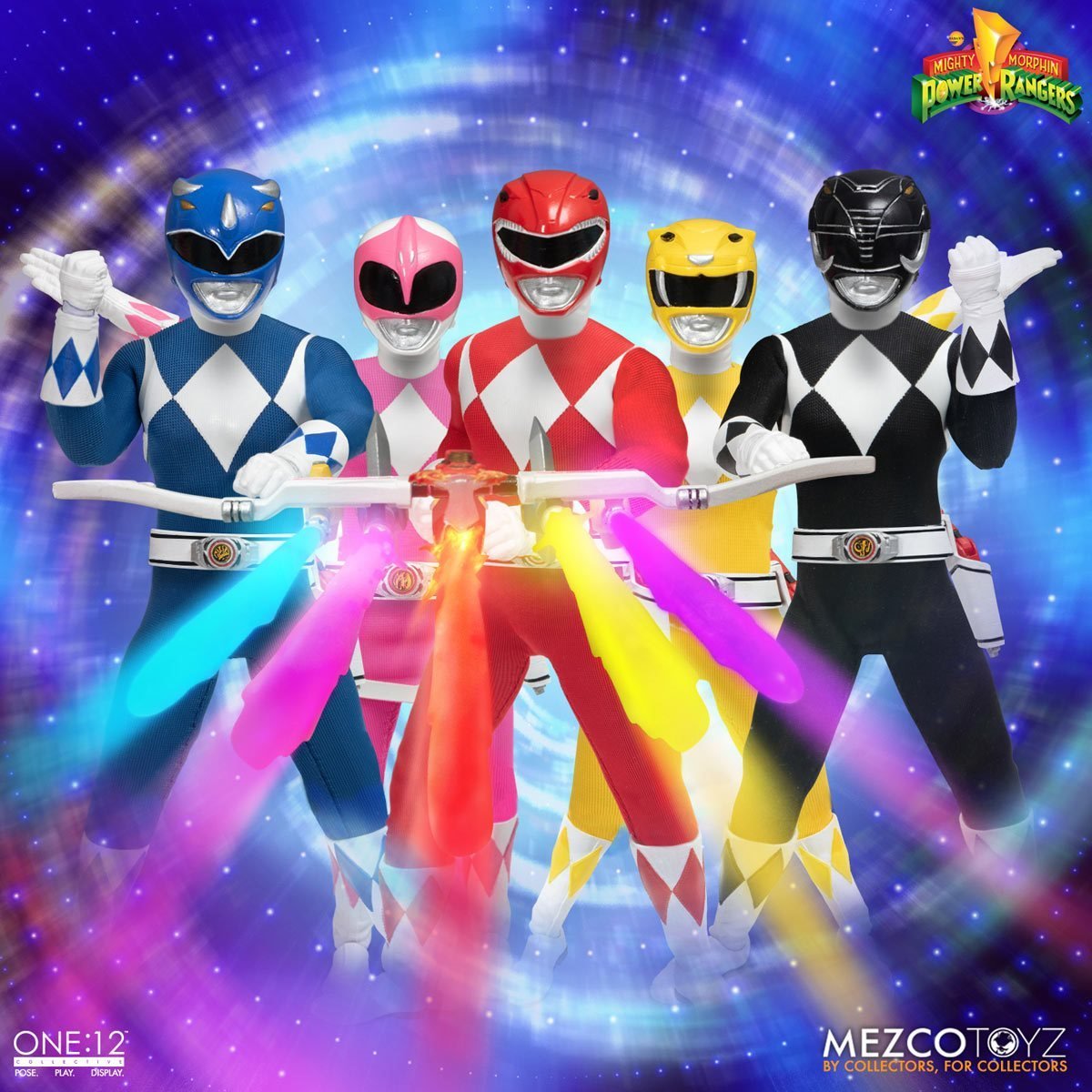 Mighty Morphin Power Rangers Mezco One:12 Collective Deluxe Box Set、mySite、hgirdovlk