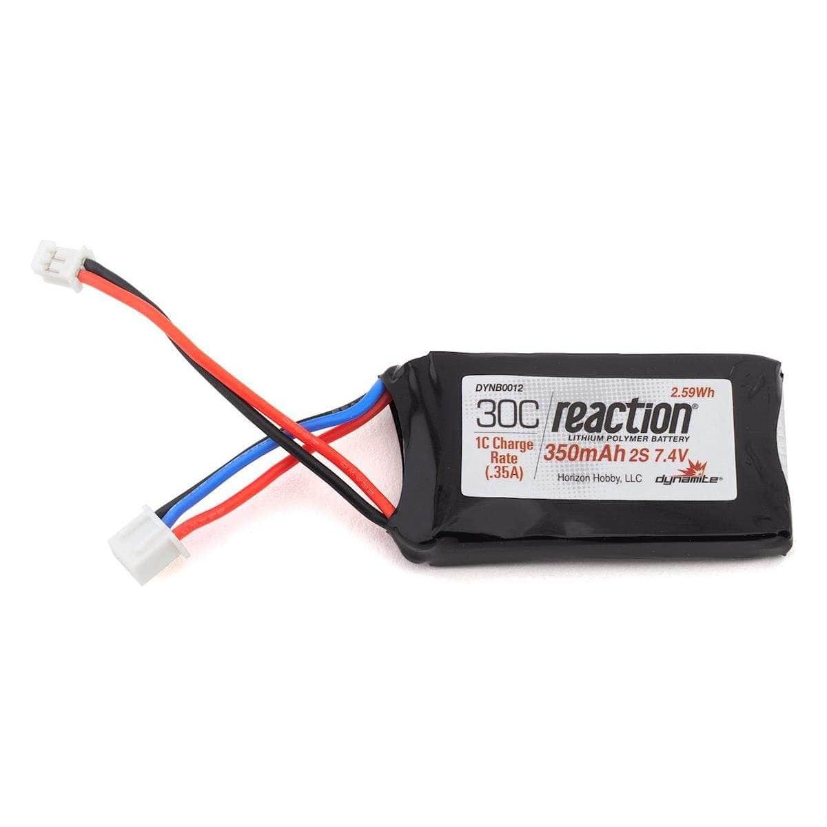  DYNB0012, Dynamite 2S LiPo Battery (7.4V/350mAh)、mySite、merchandisen