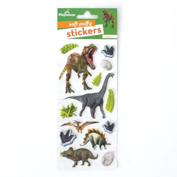  Puffy Stickers - Dinosaurs、mySite、ghnorth