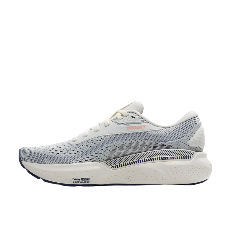  Brooks Women's Adrenaline GTS 24 Lightweight Road Running Shoe - Grey/Blue Ribbon/Peach、mySite、preschool7hills