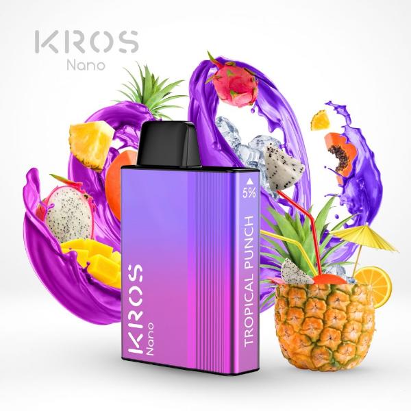 KROS Nano 5000 Puffs Disposable Vape 6 Pack 13mL、mySite、zt4zffjzw