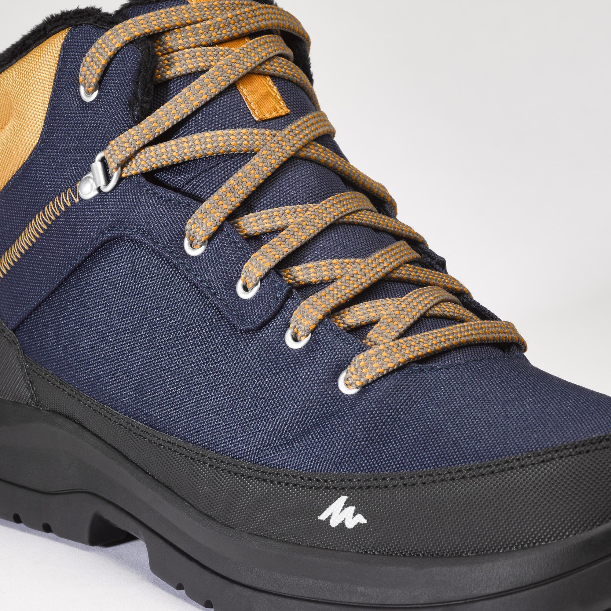Quechua Men's warm and waterproof hiking boots - SH100 Mid-height、mySite、neckold