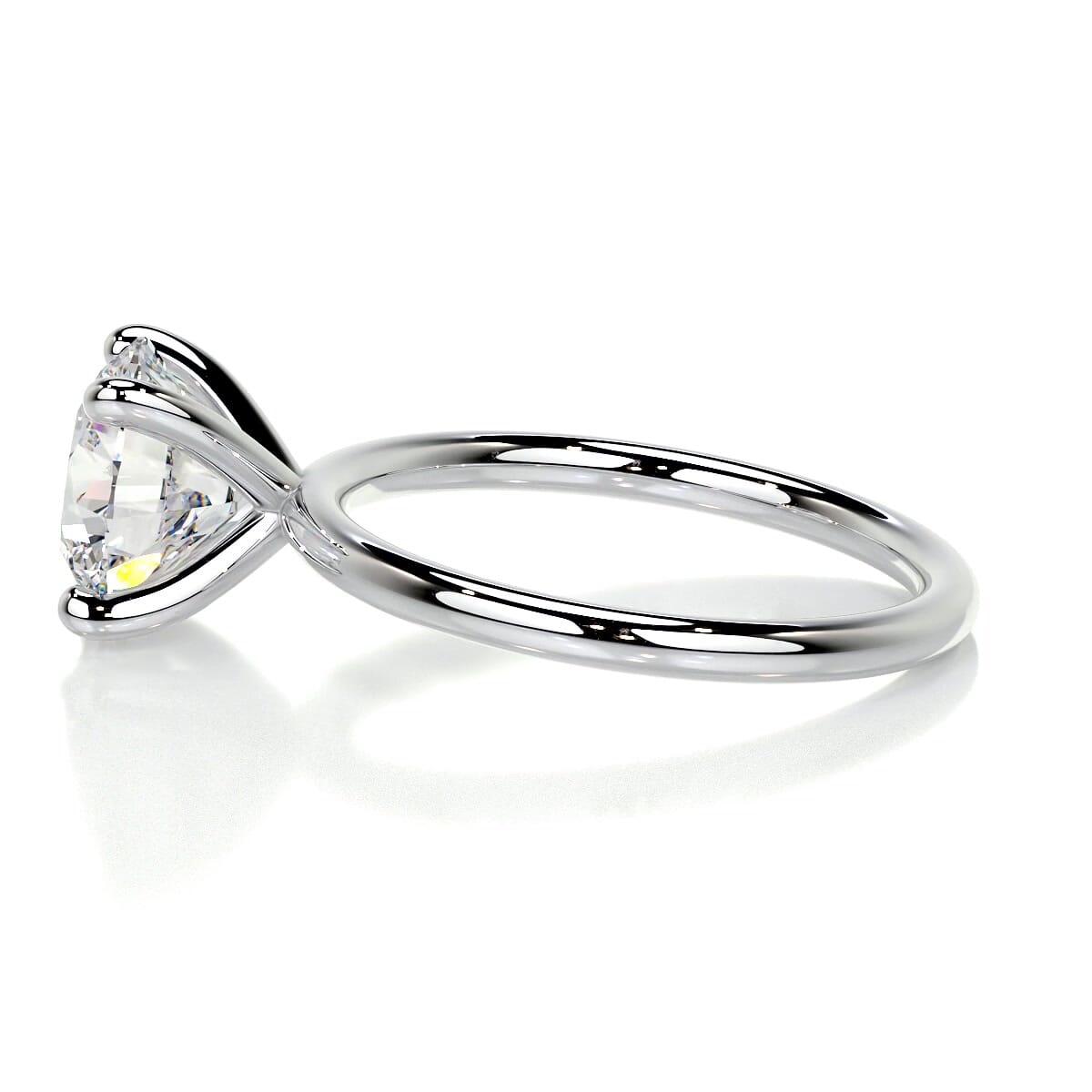 Eloise Moissanite Ring -14K White Gold (RTS)、mySite、hinf8tx79