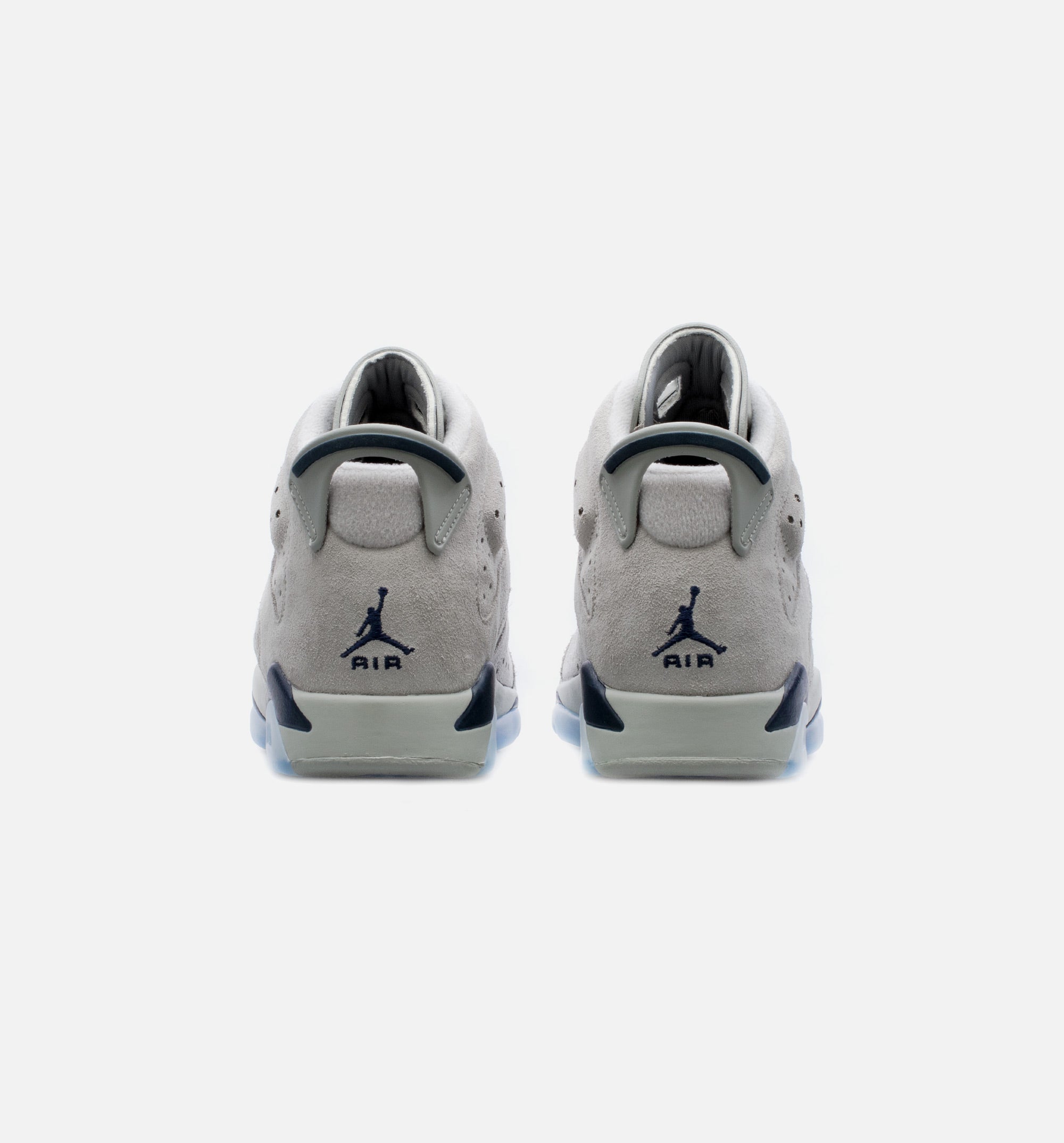 Air Jordan 6 Retro Georgetown Grade School Lifestyle Shoe - Grey/Navy Blue Free Shipping、mySite、dreamappss