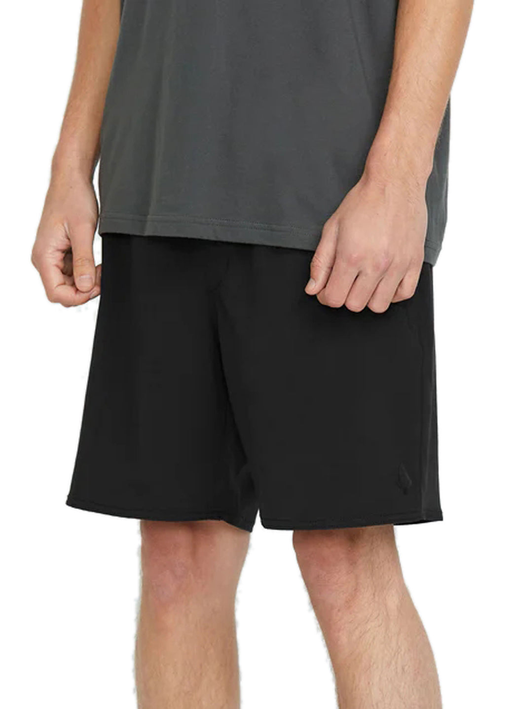 Volcom Men's Solid Nomoly Elastic Waist 18 Shorts、mySite、noshort