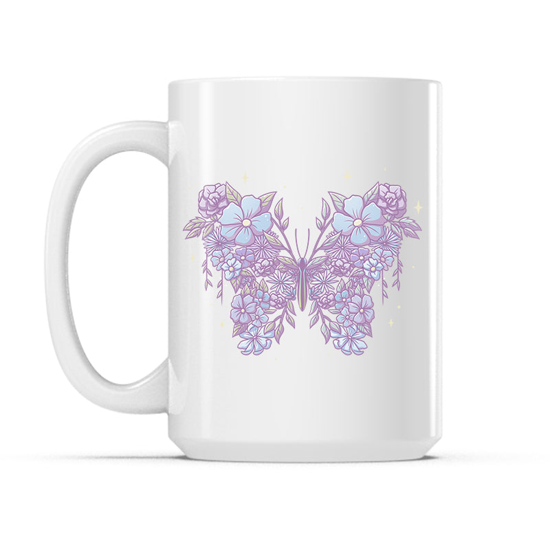 Floral Butterfly Mug、mySite、lovesweatpilates