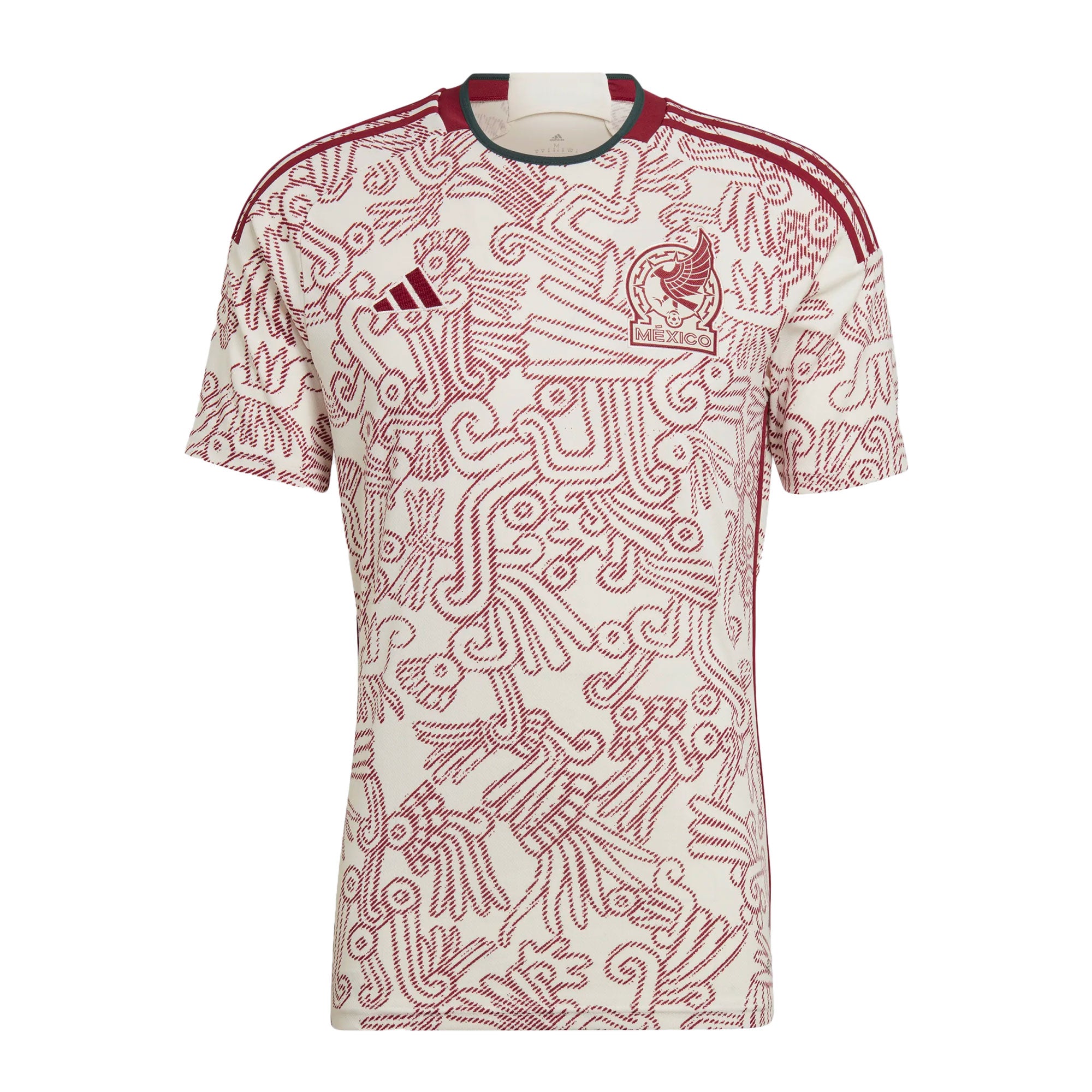 adidas Men's Mexico 2022/23 Away Jersey Wonder/White、mySite、noshort