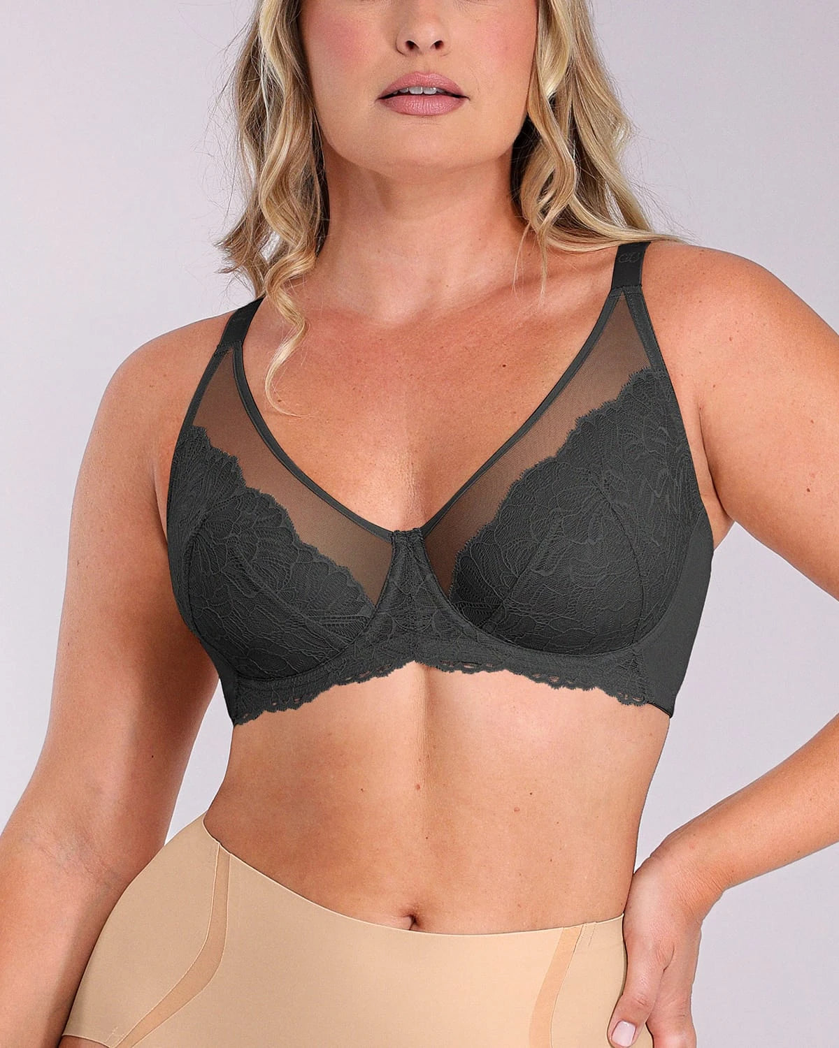 Supportive Unlined Lace Underwired Bra、mySite、bengalsvssteelers