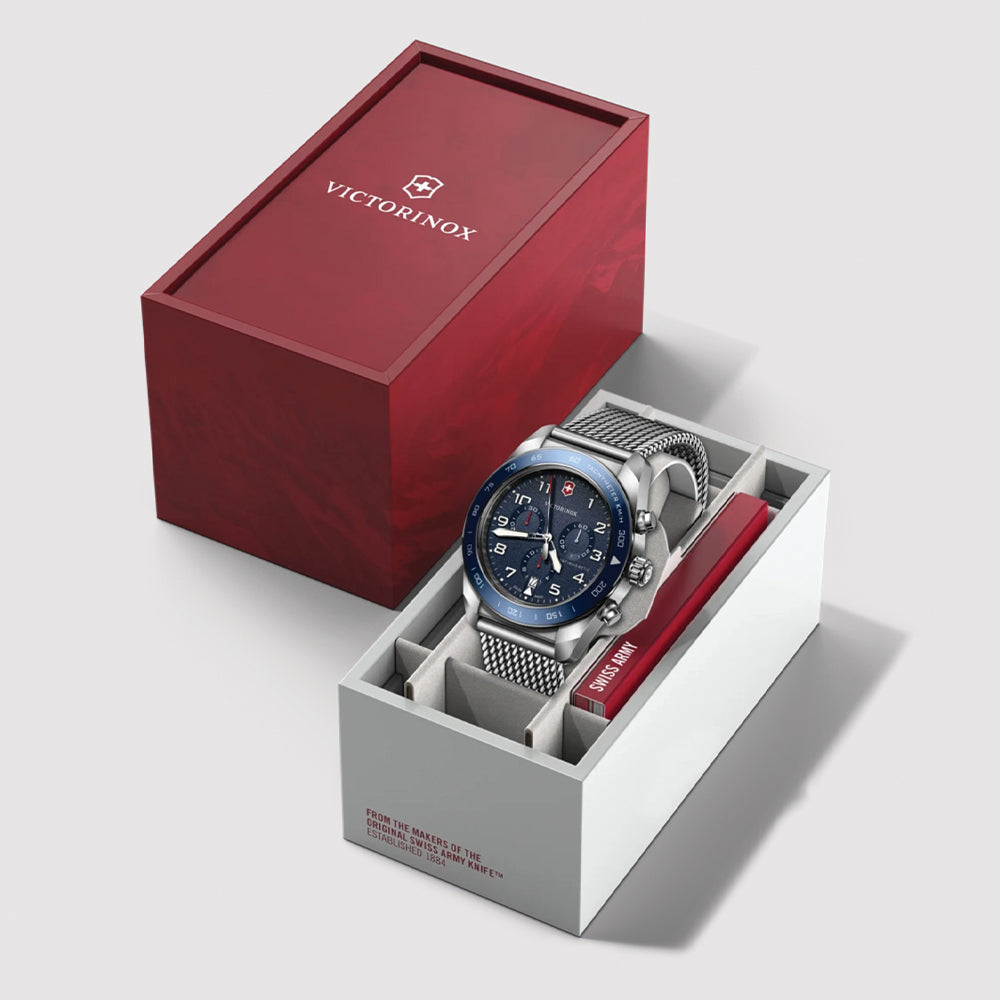 Swiss Army Chrono Quartz 42mm - Blue on Bracelet、mySite、botmansion