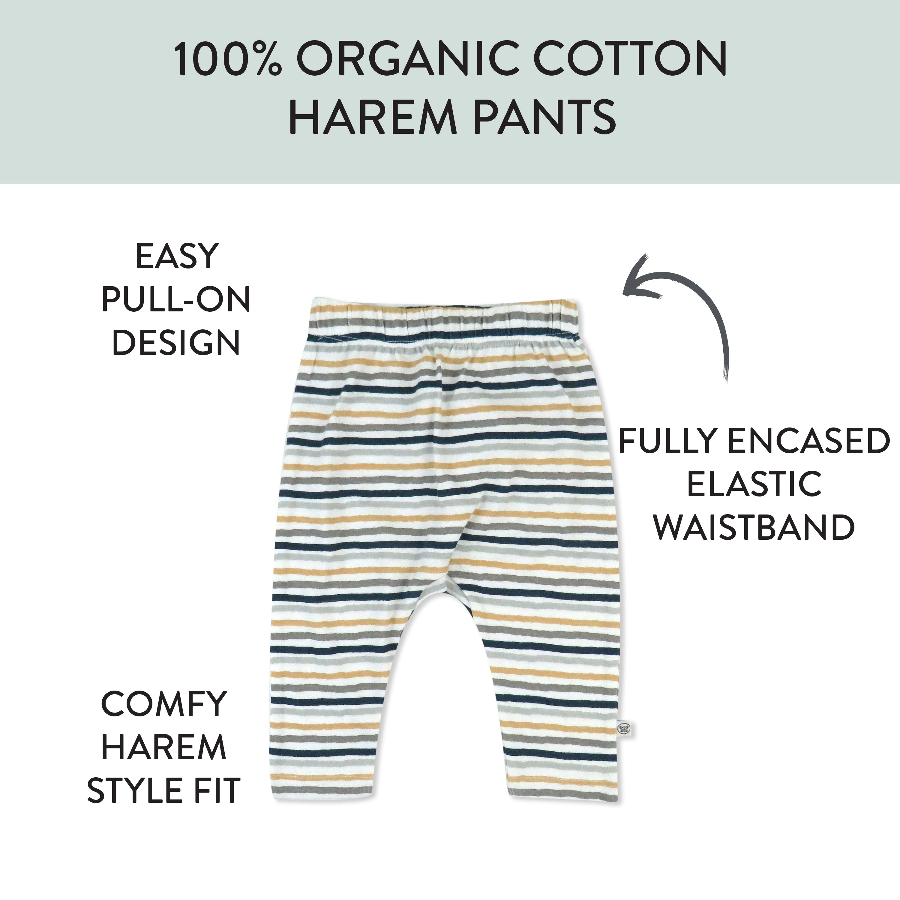  2-Pack Organic Cotton Harem Pants、mySite、layawaytickets