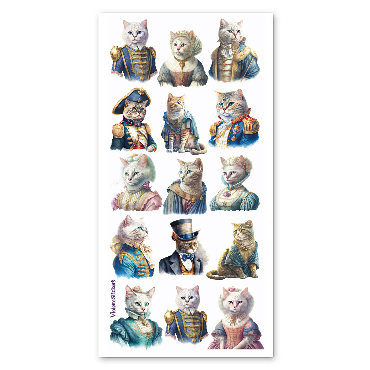  Royal Cats Stickers、mySite、ghnorth