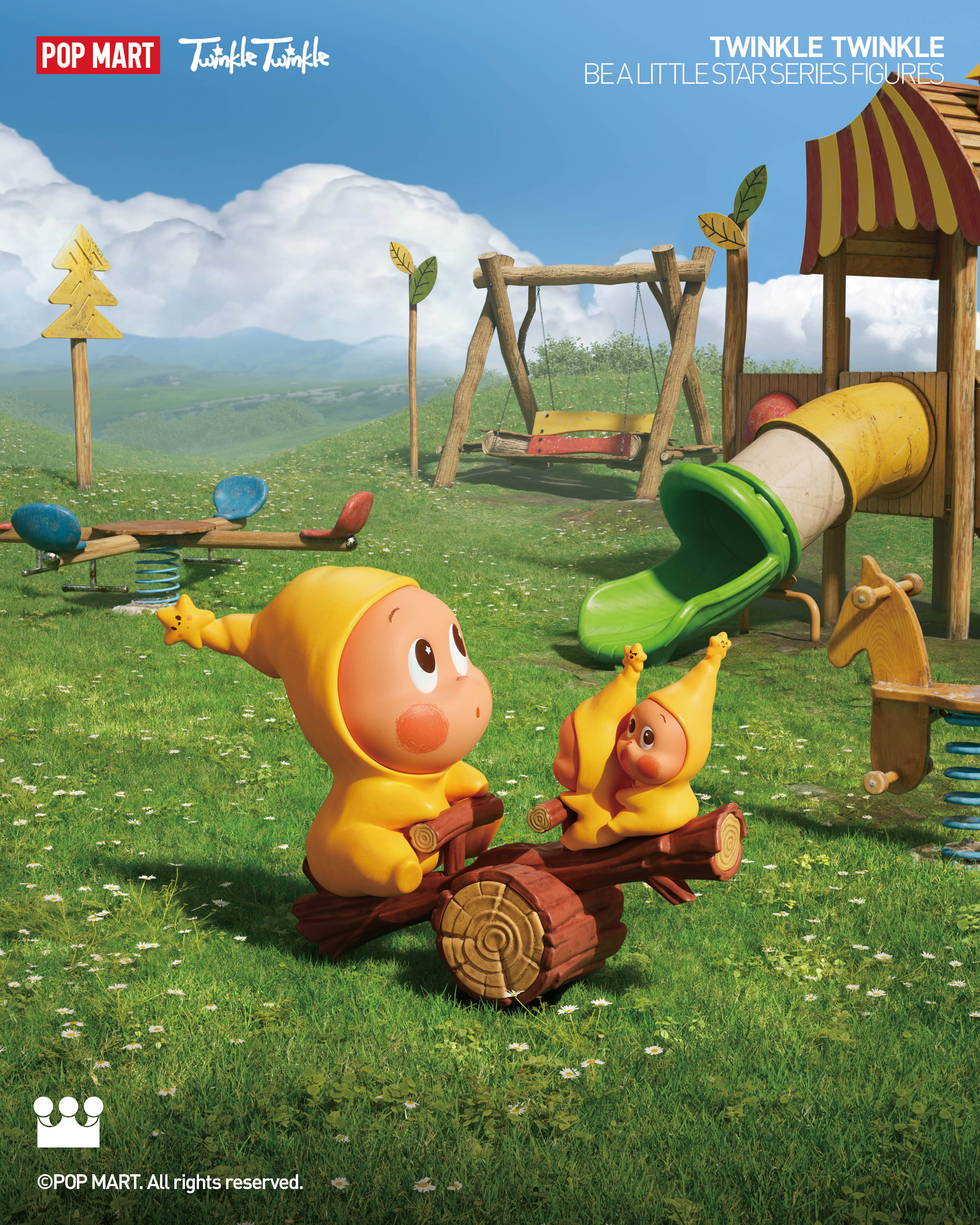  POP MART Twinkle Twinkle Be a Little Star Series Figures、mySite、greenlandpopulation