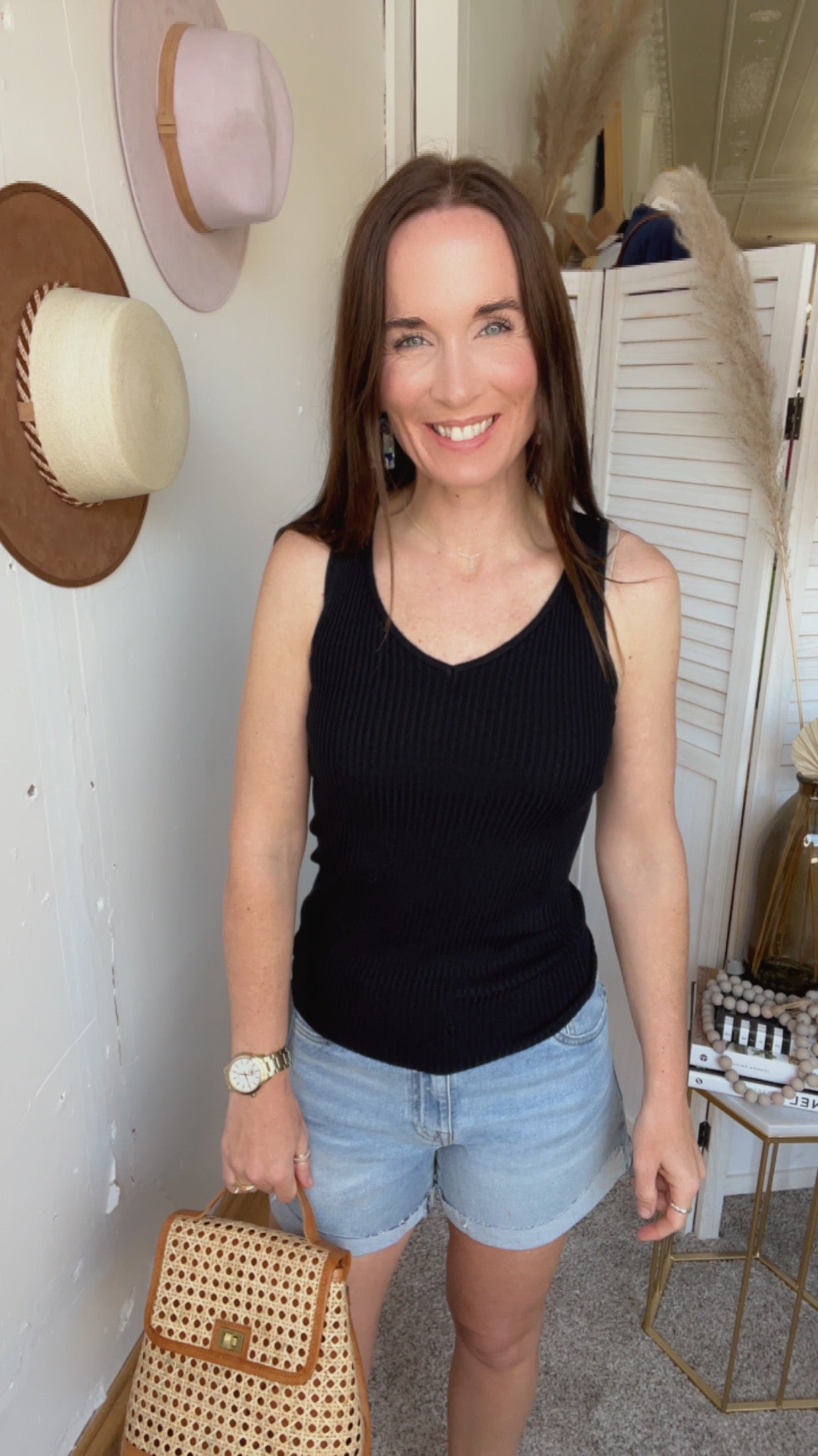 Kalley’s Ribbed Sweater Tank、mySite、garagedoors4me