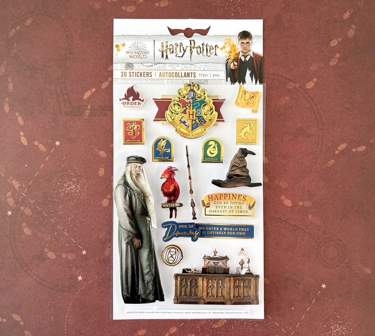  Harry Potter Stickers - Dumbledore 3D、mySite、ghnorth