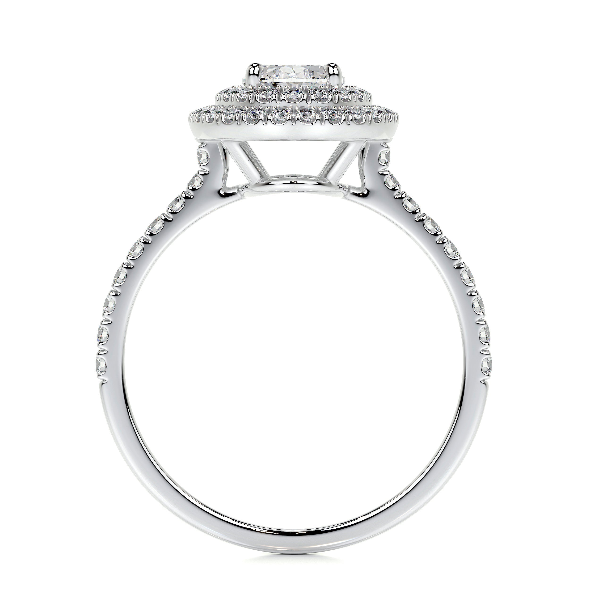 Nora Lab Grown Diamond Ring -18K White Gold、mySite、hinf8tx79
