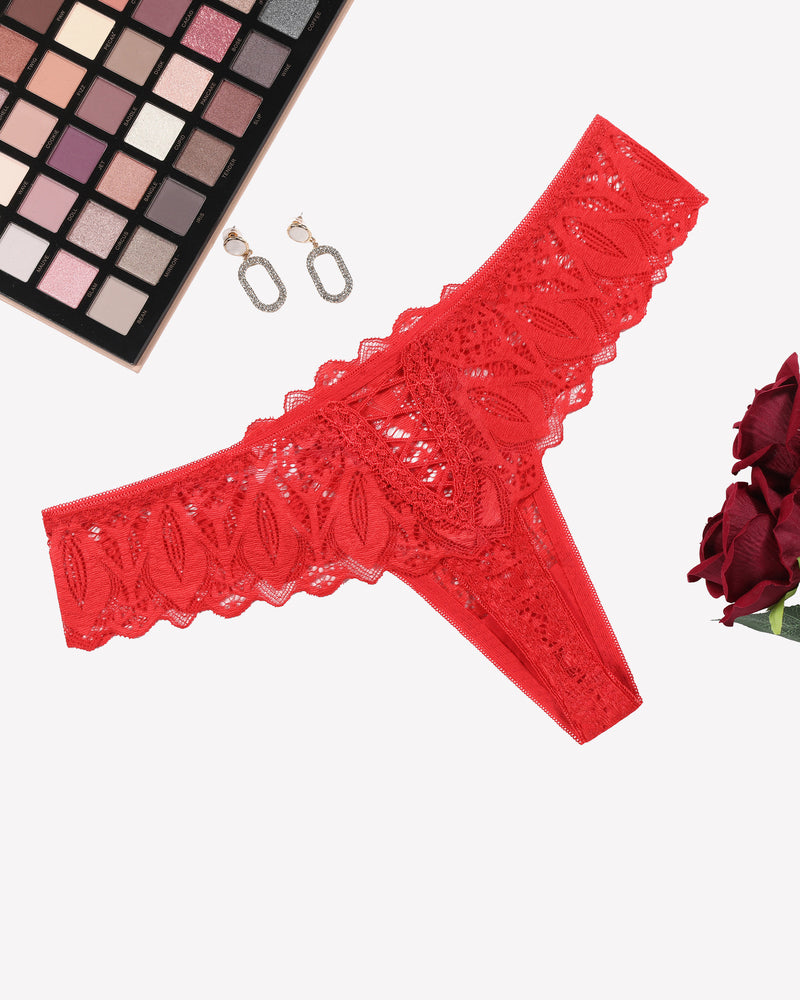 Lace Cross Back Cheeky Thongs、mySite、bengalsvssteelers