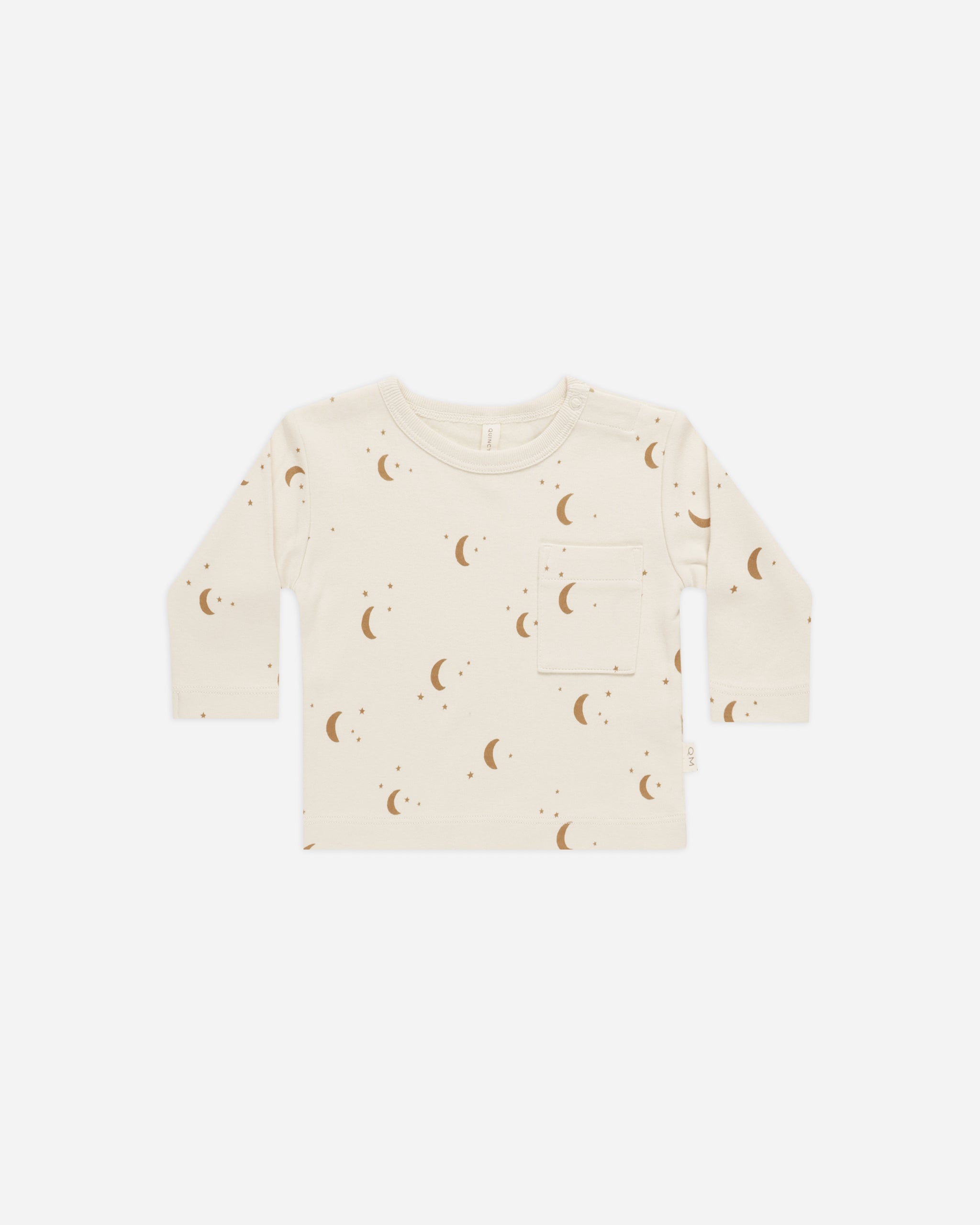  Long Sleeve Pocket Tee || Moons、mySite、layawaytickets