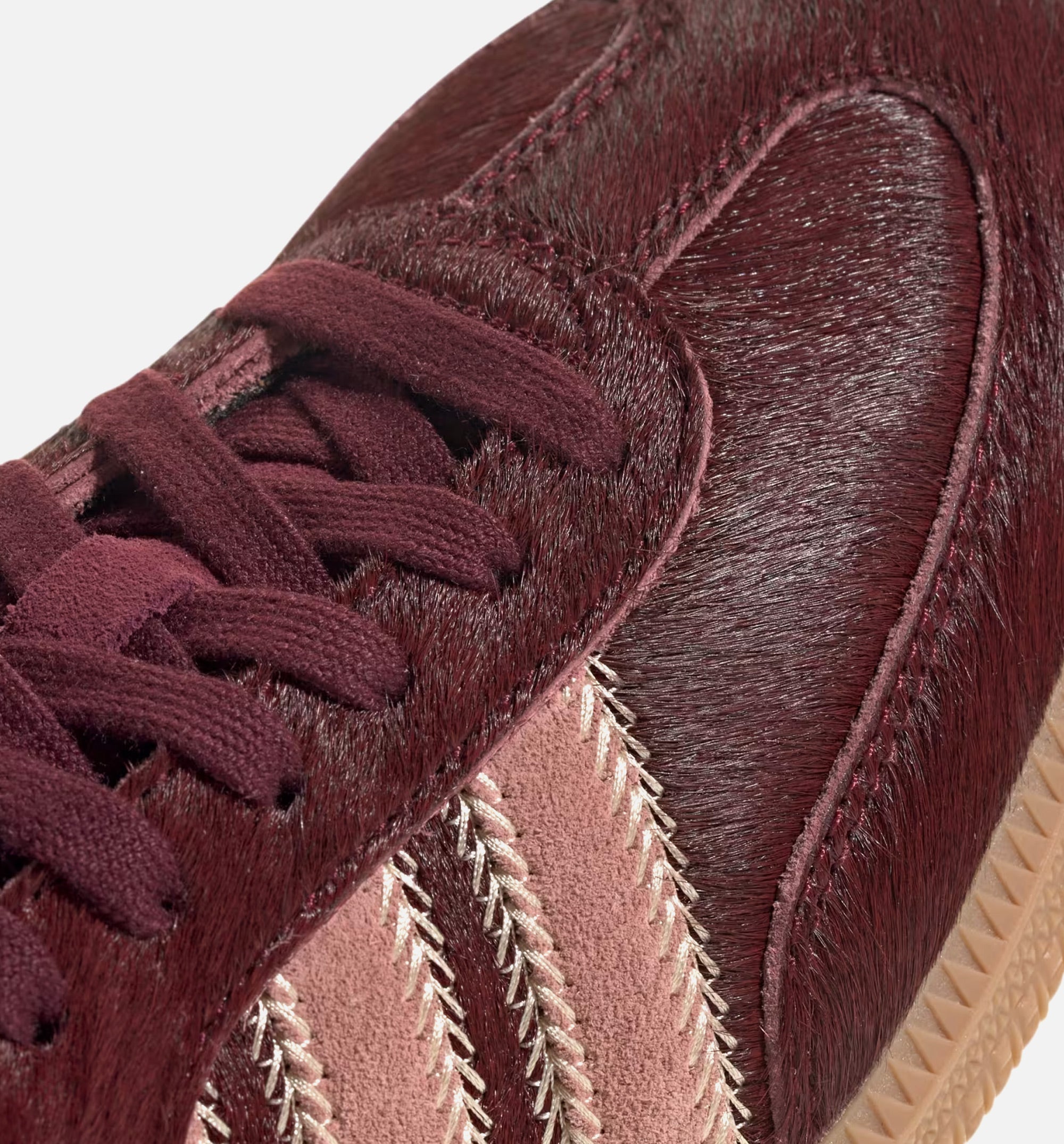Samba OG Maroon Sand Strata Pony Womens Lifestyle Shoe - Sand Strata/Maroon/Warm Clay、mySite、dreamappss