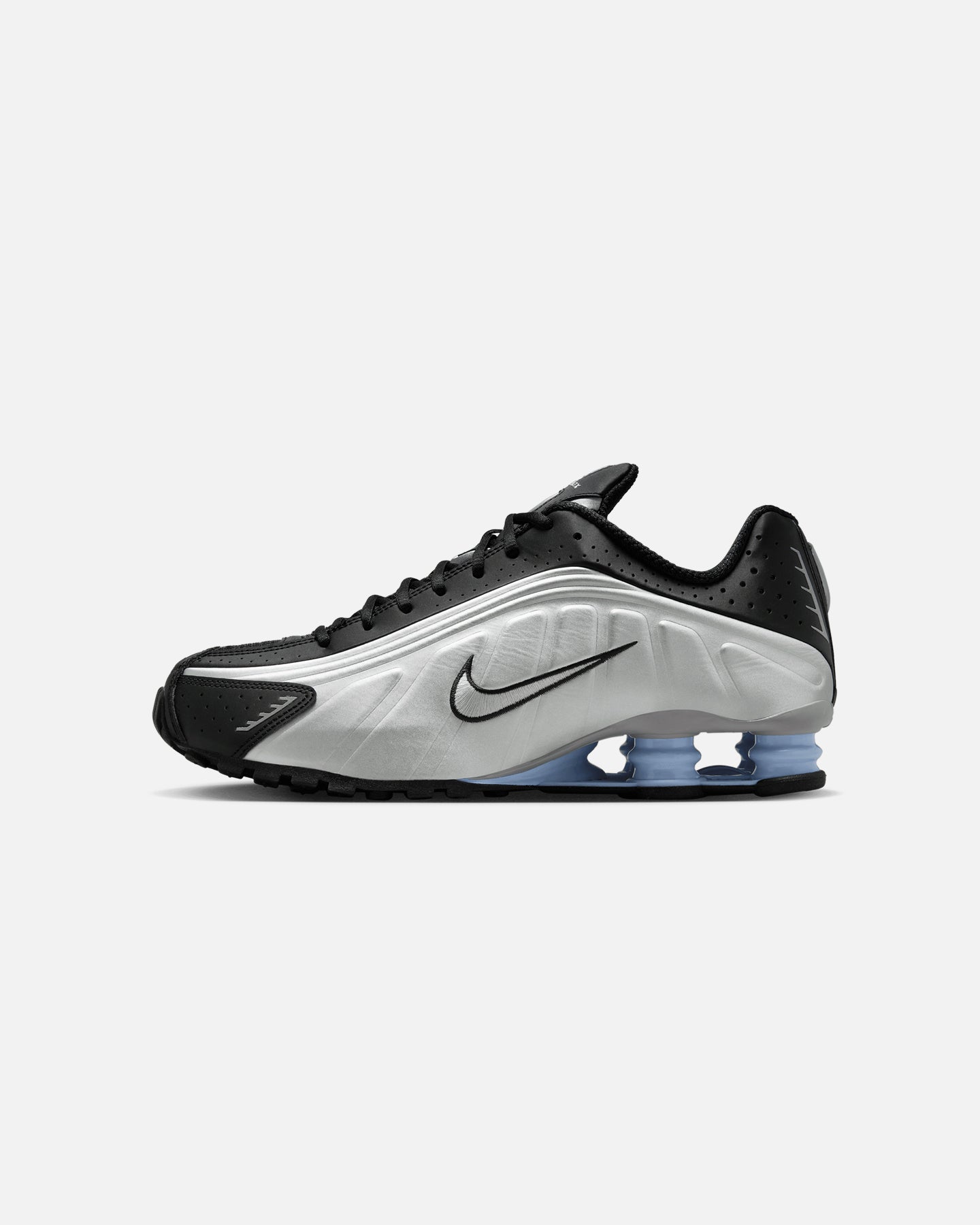 Nike Shox R4 Metallic Silver/Black、mySite、zt4zffjzw