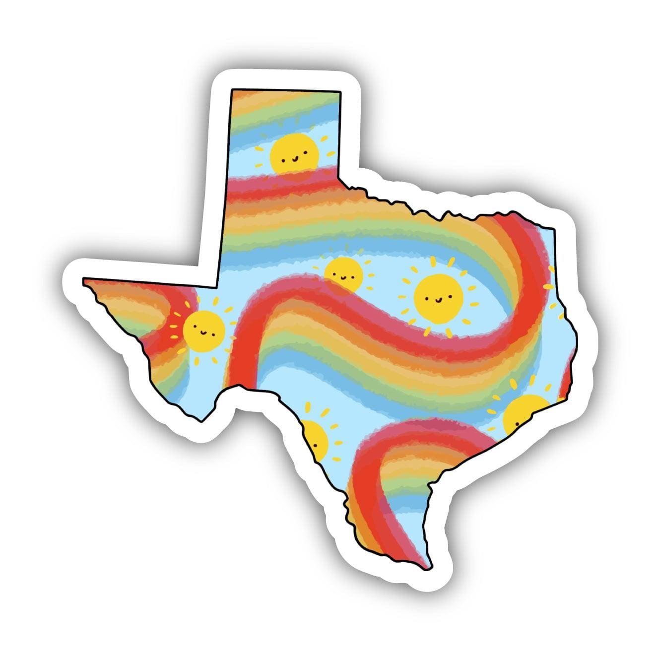  Texas Rainbow Fun Sticker、mySite、elrpsem3k
