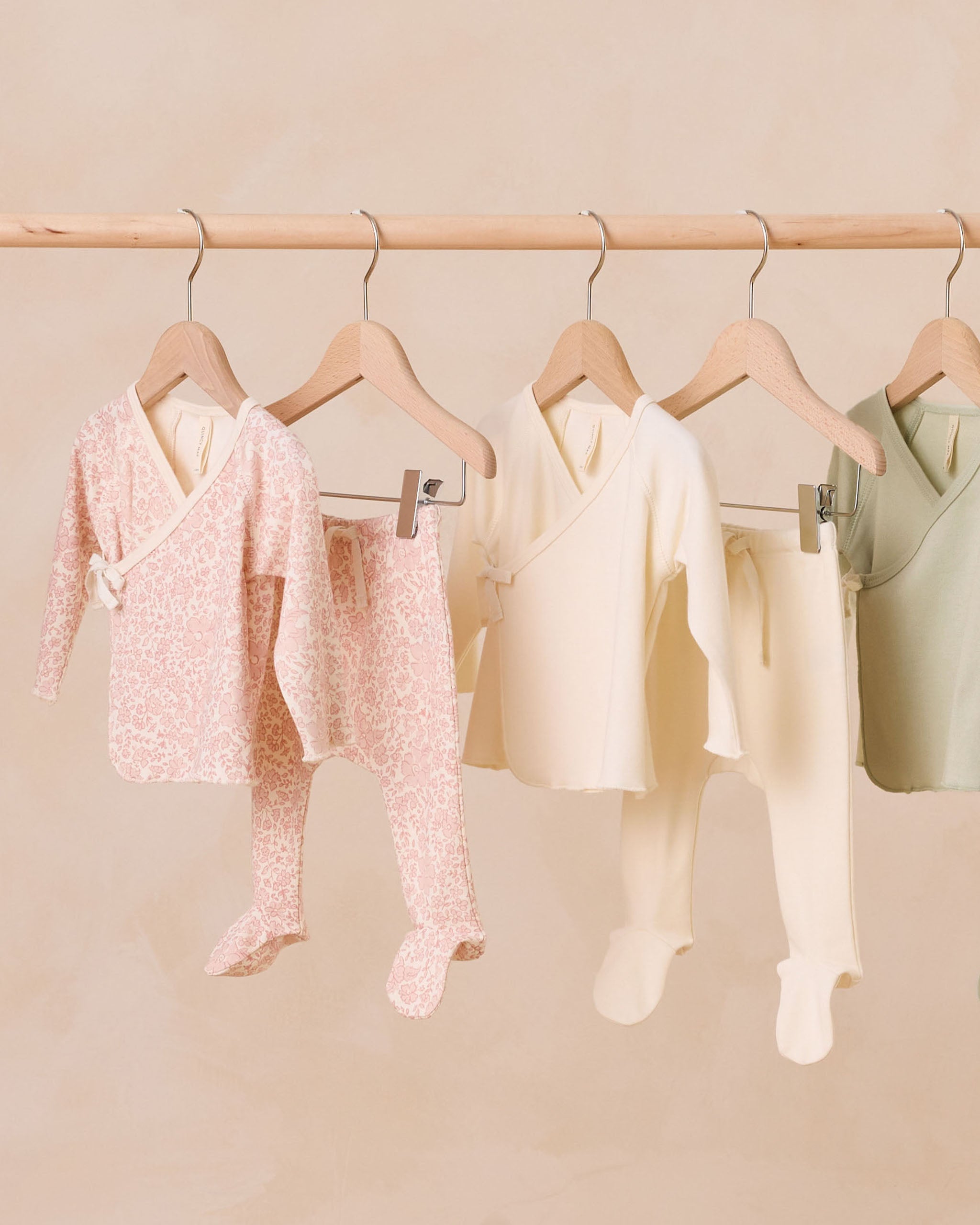  Wrap Top + Footed Pant Set || Pink Blossom、mySite、layawaytickets