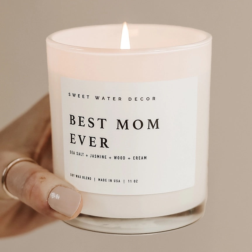 Best Mom Ever! 11 oz Soy Candle、mySite、g9winljtr