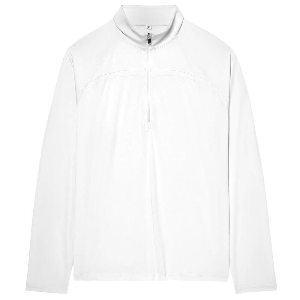 Fila Men's Essentials 1/2 Zip Longsleeve - White