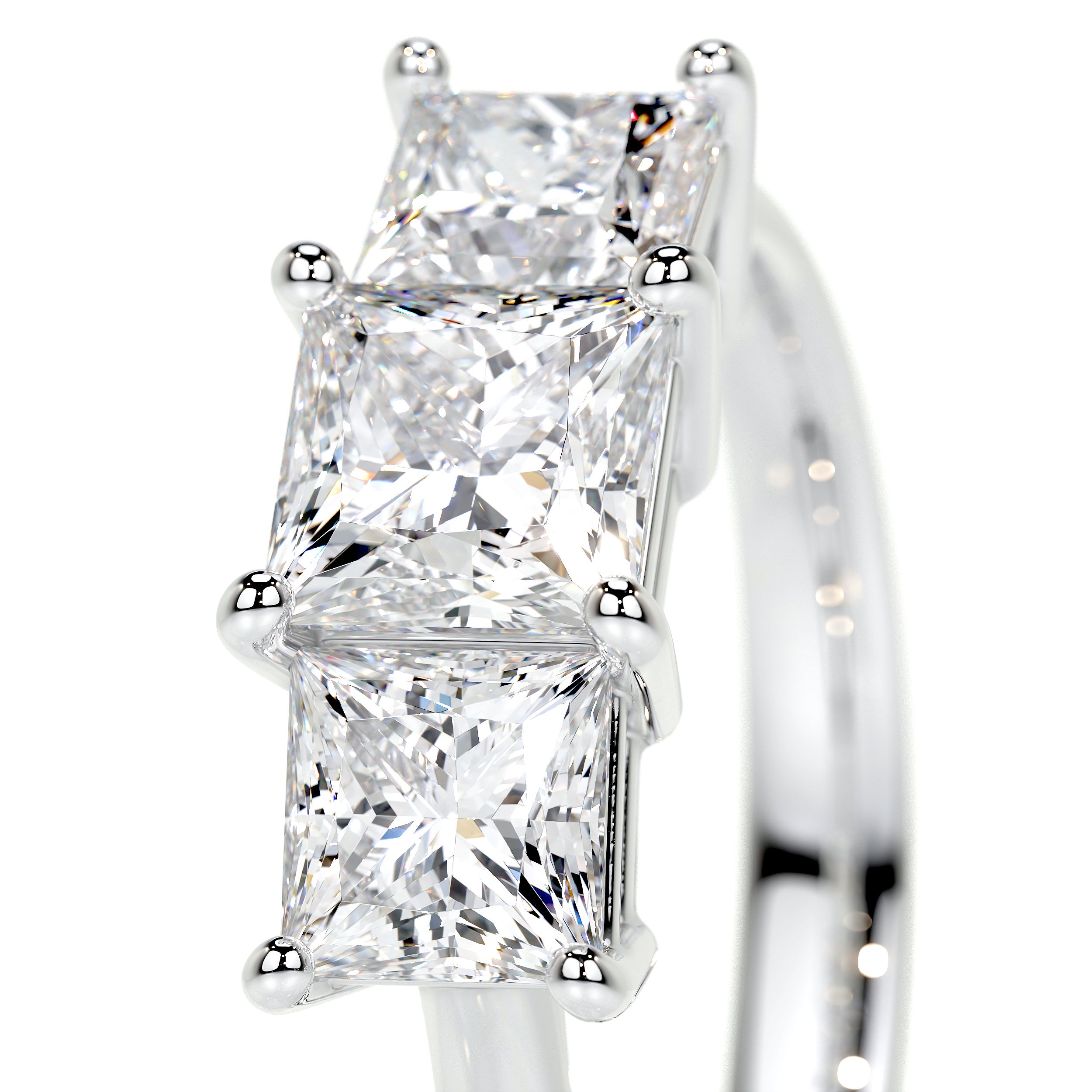 Amanda Lab Grown Diamond Ring -14K White Gold、mySite、hinf8tx79