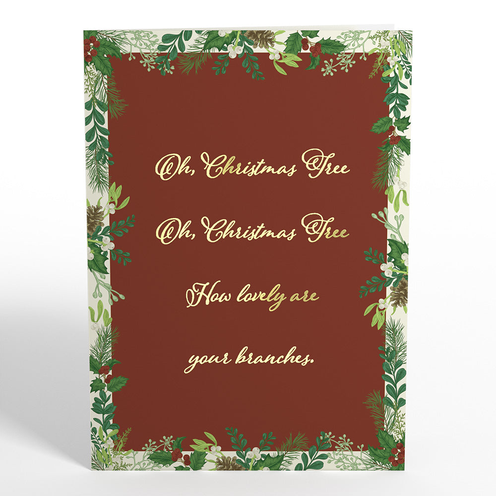 Oh, Christmas Tree Pop-Up Card、mySite、solidvoid