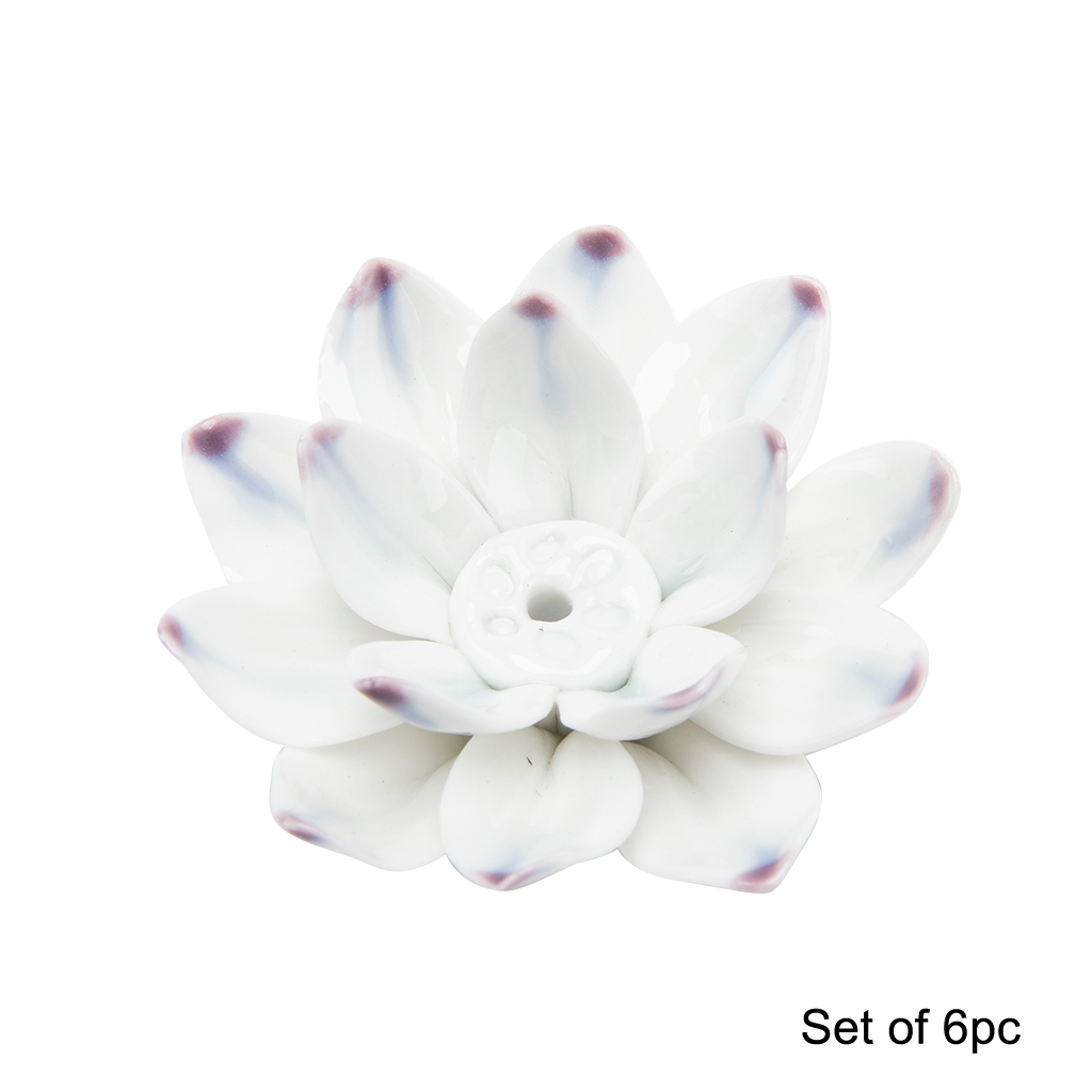 Lotus Flower Incense Holder - Set of 6、mySite、topwebapps