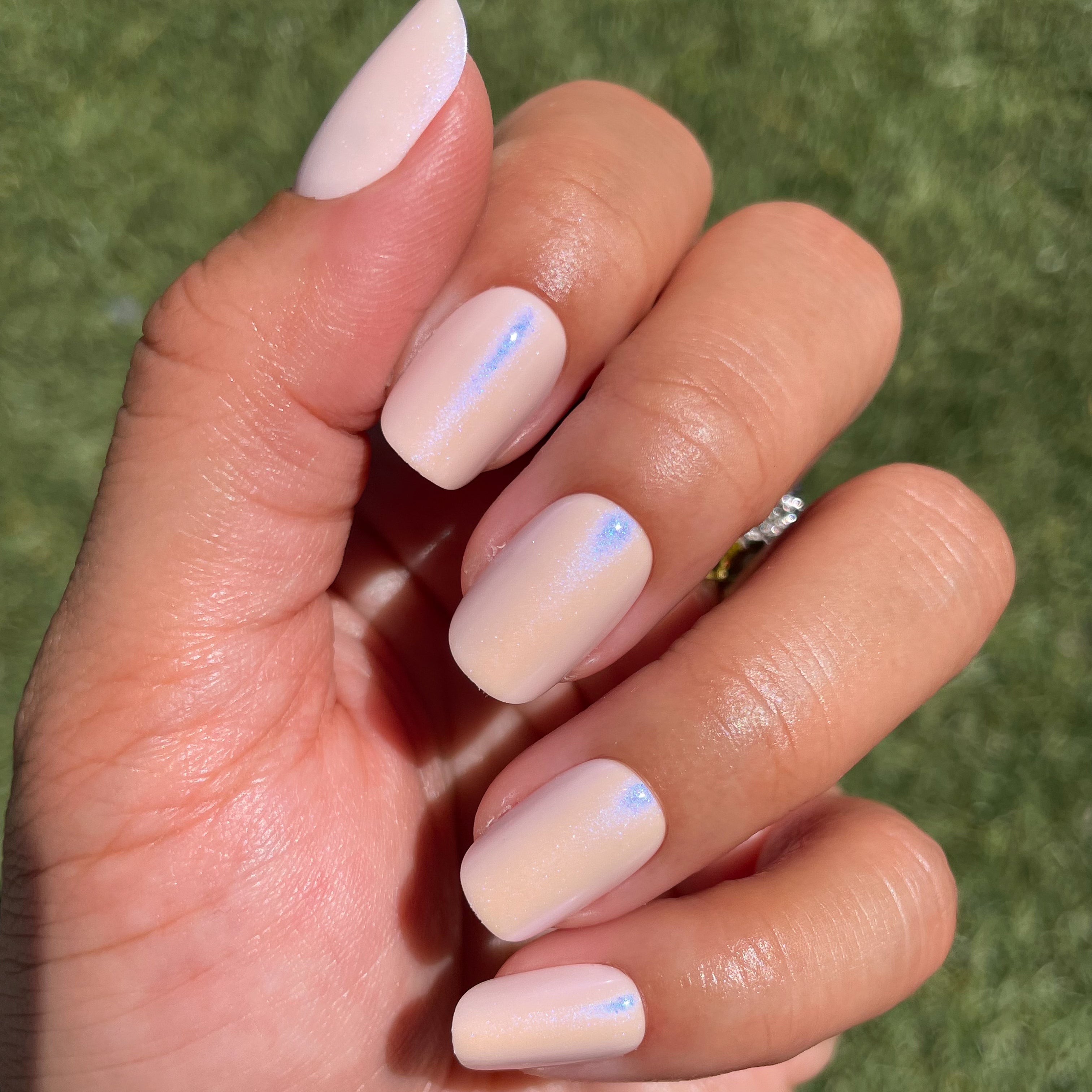 Pink Iridescent | Short | Squoval、mySite、solidvoid