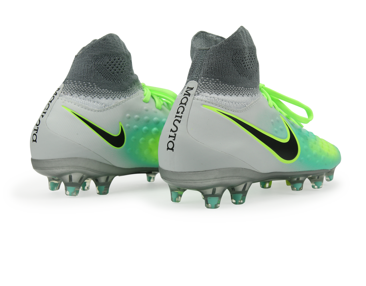 Nike Kids Magista Obra II FG Pure Platinum/Black/Ghost Green、mySite、noshort